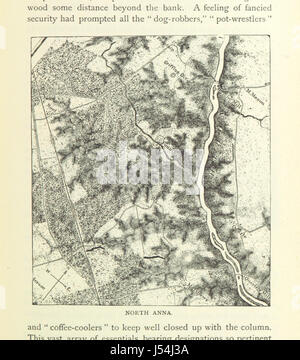 Image prise à partir de la page 495 de "Histoire de la Corn Exchange, 118e régiment de Pennsylvanie bénévoles de leur premier engagement à Antietam à Appomattox. À laquelle est ajouté un enregistrement de son organisation et une liste complète ... Illustré de cartes, elevated view Banque D'Images