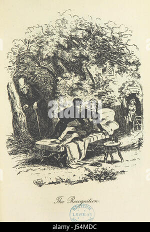 La vie et les Aventures de Nicholas Nickleby. [Avec des plaques.] Banque D'Images