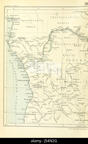 Image prise à partir de la page 530 de l 'Im Innern Afrikas. Die Erforschung des Kassai während der Jahre 1883, 1884, 1885 und. Von H. von Wissmann, L. Wolf, C. von François, Hans Mueller. Dritte Auflage. Mit ... Abbildungen und 3 Karten' Banque D'Images