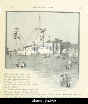 Image prise à partir de la page 55 de "le pittoresque de Cassell d'Australasie. Edité par E. E. M. avec des illustrations ... Banque D'Images