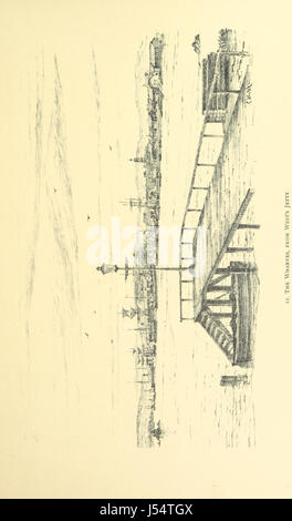 Esquisses de Durban et de son port en 1891, par C. W. Methuen. [Historical sketch par Sir J. Robinson.] Banque D'Images