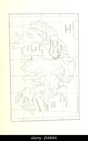 Image prise à partir de la page 125 des premiers voyages au pays des glaces. Par Charles Baye [ou plutôt, traduit par lui de pp. 1-474 à l'édition 1881 de l'Hellwald "Im ewigen Eis." édité par François Ebhardt. Avec des illustrations]' Banque D'Images