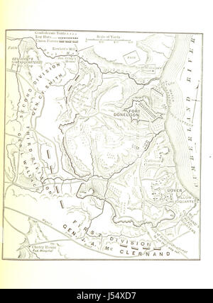 Image prise à partir de la page 611 de "l'histoire des États-Unis du compromis de 1850 à la restauration finale de la Home Rule au Sud en 1877. (Supplément : Histoire des États-Unis de Hayes à McKinley, 1877-1896)'. Banque D'Images