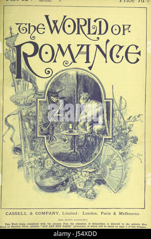 Image prise à partir de la page 611 de "Le Monde de la romance. Un trésor de contes, légendes et traditions. L'Illustre' Banque D'Images