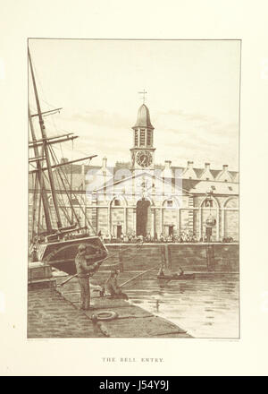 Cette œuvre présente une collection de vues et de souvenirs de Old Greenock, une ville d'Écosse. Il comprend des représentations visuelles et du texte écrit par A. Williamson, reflétant le passé de townâ et son importance historique. Banque D'Images