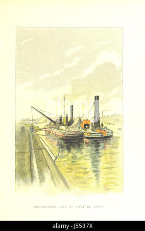 La Seine à travers Paris. Illustrée de ... dessins ... et de ... compositions en couleurs par G. Fraipont Banque D'Images