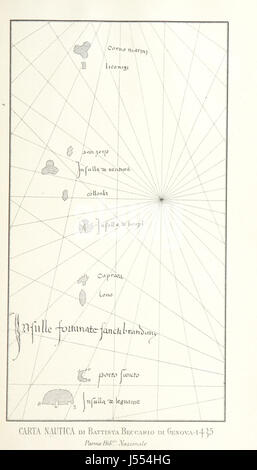 Image prise à partir de la page 75 caisses croisillonnées de del Corsaro alle Azzorre. [Avec cartes et illustrations.]' Banque D'Images