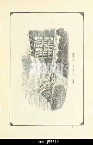 Ce guide illustré fournit des descriptions détaillées et des cartes d'Ilfracombe et du nord du Devon, y compris des sites remarquables tels que Lynmouth, Clovelly et Lundy. Le guide offre aux voyageurs une vue complète de la beauté naturelle et des attractions de la région. Banque D'Images