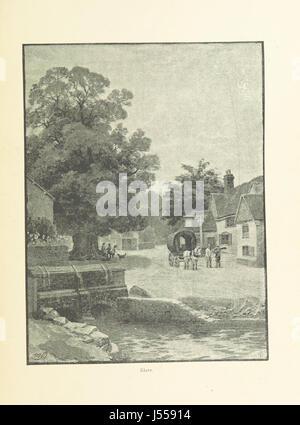Le chemin des pèlerins de la Winchester à Canterbury ... Avec quarante-six illustrations par A. Quinton. [Avec des cartes.] Banque D'Images