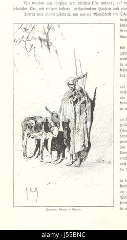 Image prise à partir de la page 94 de "Nilfahrt. Mit ... Illustrationen von R. Mainella' ... Banque D'Images