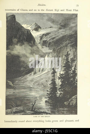 Image prise à partir de la page 95 du «suisse, ses montagnes, lacs et vallées. ... Avec des illustrations. Nouvelle édition revue et corrigée" Banque D'Images