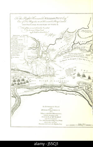 Image prise à partir de la page 98 de "Appendiculae Historicae : ou lambeaux de l'histoire [notamment, sur les luttes entre la France et l'Angleterre en Amérique du Nord] suspendus sur une corne' Banque D'Images