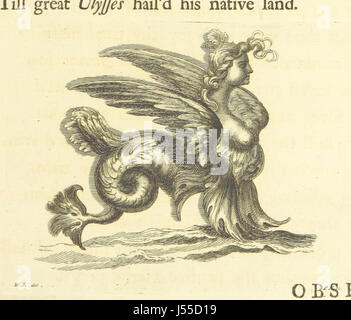 Cette édition de 'L'Odyssée d'Homère', traduite par Pope, Broome et Fenton, offre une traduction complète en vers anglais de l'épopée de Homerâ€™s. Il comprend des notes détaillées et des sections supplémentaires comme la bataille des grenouilles et des souris. Banque D'Images