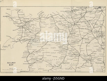 Image prise à partir de la page 15 de "Le tableau guide et itinéraire pour les chemins et les routes de la côte du nord du Pays de Galles. Contenant 150 ébauches' Banque D'Images