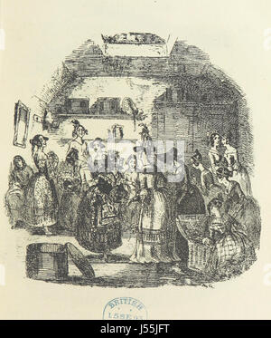 La vie et les Aventures de Nicholas Nickleby. [Avec des plaques.] Banque D'Images