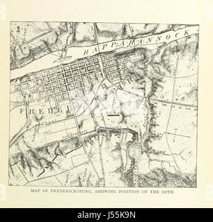 Image prise à partir de la page 163 de "Histoire de la Corn Exchange, 118e régiment de Pennsylvanie bénévoles de leur premier engagement à Antietam à Appomattox. À laquelle est ajouté un enregistrement de son organisation et une liste complète ... Illustré de cartes, elevated view Banque D'Images