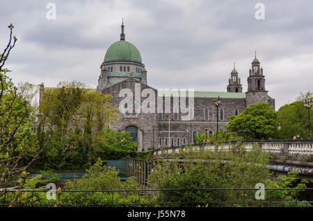 La Cathédrale historique de la Vierge élevée au ciel et St Nicholas à Galway, Irlande Banque D'Images