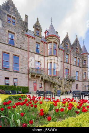 Vue extérieure de l'Irlande du Nord Belfast Castle, Banque D'Images