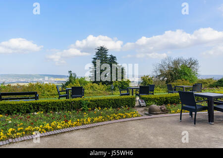 Vue extérieure de l'Irlande du Nord Belfast Castle, Banque D'Images