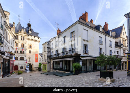 France, Loches, Indre et Loire, porte Picois Banque D'Images