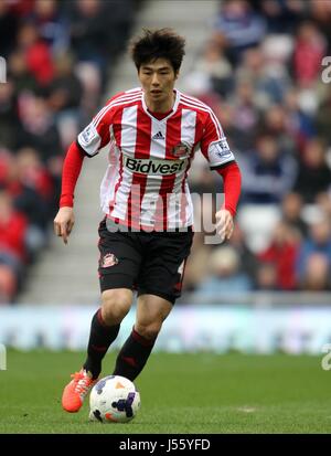 KI Sung Yueng Sunderland FC Sunderland FC STADE DE LA LUMIÈRE SUNDERLAND ANGLETERRE 15 Mars 2014 Banque D'Images