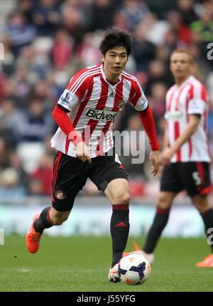 KI Sung Yueng Sunderland FC Sunderland FC STADE DE LA LUMIÈRE SUNDERLAND ANGLETERRE 15 Mars 2014 Banque D'Images