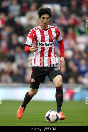 KI Sung Yueng Sunderland FC Sunderland FC STADE DE LA LUMIÈRE SUNDERLAND ANGLETERRE 15 Mars 2014 Banque D'Images