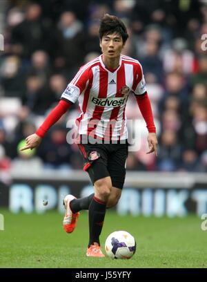 KI Sung Yueng Sunderland FC Sunderland FC STADE DE LA LUMIÈRE SUNDERLAND ANGLETERRE 15 Mars 2014 Banque D'Images