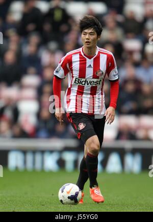 KI Sung Yueng Sunderland FC Sunderland FC STADE DE LA LUMIÈRE SUNDERLAND ANGLETERRE 15 Mars 2014 Banque D'Images