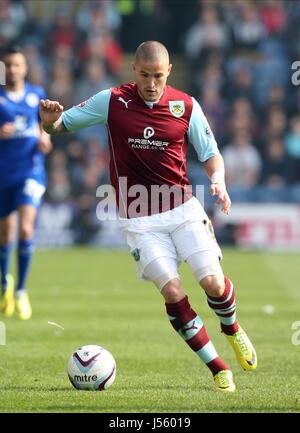 MICHAEL KIGHTLY BURNLEY FC BURNLEY FC BURNLEY TURF MOOR ANGLETERRE 29 Mars 2014 Banque D'Images