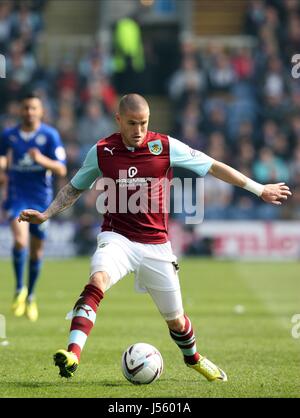 MICHAEL KIGHTLY BURNLEY FC BURNLEY FC BURNLEY TURF MOOR ANGLETERRE 29 Mars 2014 Banque D'Images