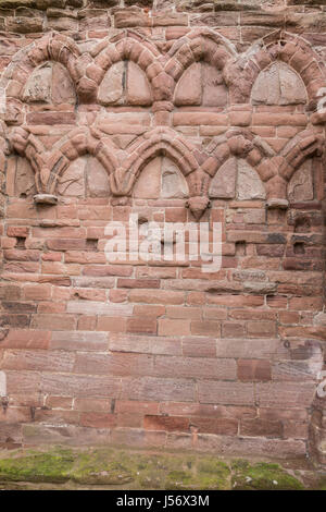 Ruines de l'abbaye d'Arbroath à Arbroath dans Angus , l'Écosse. Banque D'Images