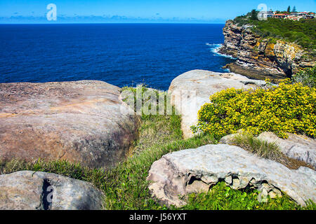 Bluff Gap Parc national du Port de Sydney New South Wales Australie Banque D'Images