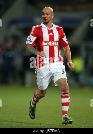 STEPHEN IRELAND Stoke City FC Stoke City FC Stade KC HULL Angleterre 14 Décembre 2013 Banque D'Images