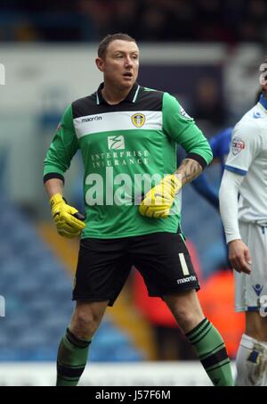 PADDY KENNY LEEDS UNITED FC LEEDS UNITED FC ELLAND ROAD LEEDS ANGLETERRE 18 Janvier 2014 Banque D'Images