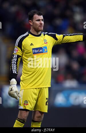 ANDREW LONERGAN BOLTON WANDERERS FC BOLTON WANDERERS FC STADE REEBOK BOLTON ANGLETERRE 25 Janvier 2014 Banque D'Images