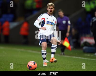 TIM REAM BOLTON WANDERERS FC BOLTON WANDERERS FC STADE REEBOK BOLTON ANGLETERRE 25 Janvier 2014 Banque D'Images