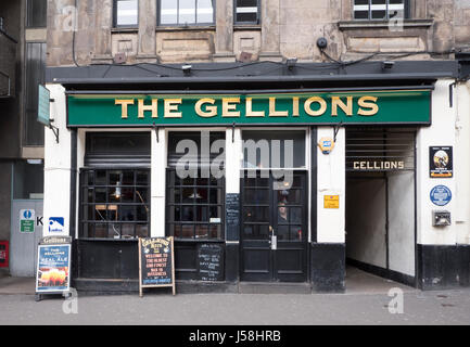 L'Gellions Public House, Bridge Street, Inverness, Highland, Scotland, UK. Banque D'Images