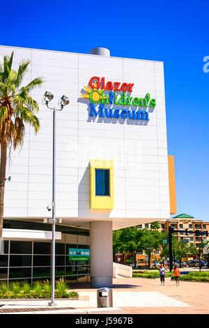 Les Glazer Children's Museum, à Gasparilla Plaza Centre-ville de Tampa en Floride Banque D'Images