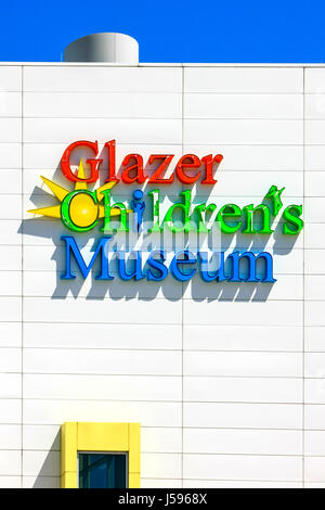 Les Glazer Children's Museum, à Gasparilla Plaza Centre-ville de Tampa en Floride Banque D'Images