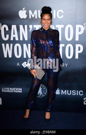 Cassie Ventura assistant à la Can't Stop, Won't Stop : UN Bad Boy Story au Curzon Mayfair, Curzon Street, Londres. Banque D'Images