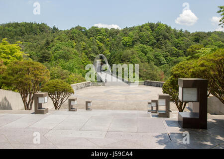 I.M. L'étonnant musée Miho î, Japon Banque D'Images