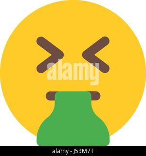 vomir Illustration de Vecteur