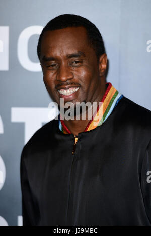Sean Diddy Combs participant à la Can't Stop, Won't Stop : UN Bad Boy Story au Curzon Mayfair, Curzon Street, Londres. ASSOCIATION DE PRESSE Photo. Photo date : mardi 16 avril 2017. Crédit photo doit se lire : Ian West/PA Wire Banque D'Images