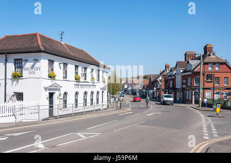 La rue, Ashtead, Surrey, Angleterre, Royaume-Uni Banque D'Images