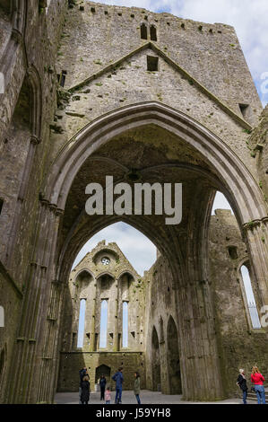 Tipperary, le 7 mai : le rocher de Cashel historique le 7 mai 2017 à Cashel, comté de Tipperary, Irlande Banque D'Images