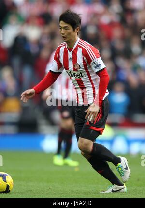 KI Sung Yueng Sunderland FC Sunderland FC STADE DE LA LUMIÈRE DE L'ANGLETERRE SUNDERLAND 27 Octobre 2013 Banque D'Images