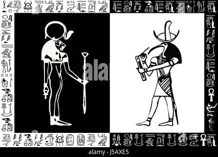 Signal de conviction dieu signe l'œil de l'oiseau de la culture noire bw d'organes profonds jetblack basané Banque D'Images