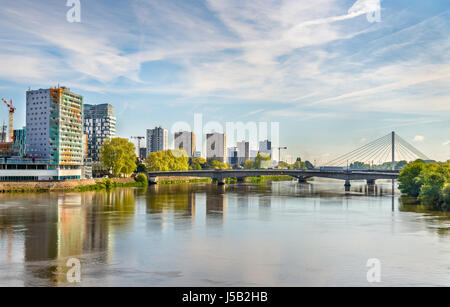 La Loire à Nantes, France Banque D'Images