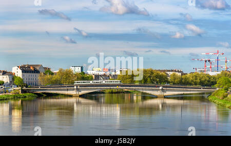 La Loire à Nantes, France Banque D'Images